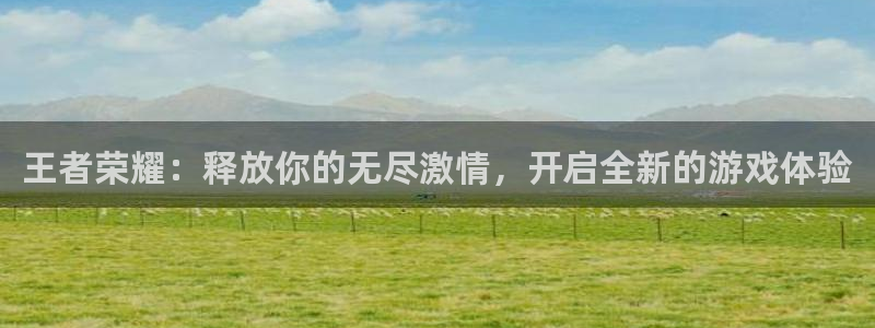 多多28app官网：王者荣耀：释放你的无尽激情，开启全新的游戏体验